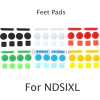 1set Front and Back Housing Shell Screw Feet Cover for NDSi XL LL Screw Rubber Pads for NDSIXL LL