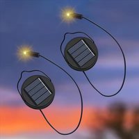 Universal Solar Light Replacement Top For Outdoor Hanging Lanterns DIY Solar Panel Light Parts For Garden Hanging Lanterns