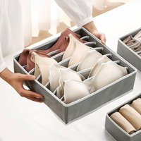 Bedroom Cabinet Drawer Underwear Organizer Socks Bra Clothing Storage Boxes Clothes Closets Underwear Underpants Bra Storage Box