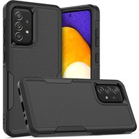 Armor Case for Samsung Galaxy A52 5G Phone Cover 2in1 TPU/PC Shell Dual Layer Hard Strong Shockproof Funda Capa