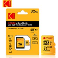 Kodak New Micro sd card 32GB 64GB 128GB 256GB TF card Microsd card Memery Card for Security Camera ,Dash cam ,smartphones