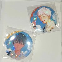 Fashion Minimalist Anime Cosplay Badge Tsujinaka Yoshinori Summer Hikaru Died Theme Tinplate Brooch Jewelry Gifts