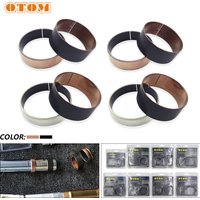 4Pcs Motorcycle Fork Bushing Universal 41mm 43mm 47mm 48mm 49mm External Guide Rails Up Down Front Shock Suspension Repair Parts