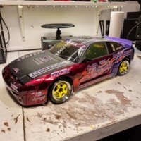 Decals RC Drift Car fit 1/10 scale RC Body shell Silvia S13