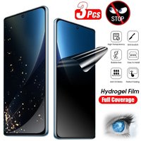 3Pcs Anti-Spy Screen Protectors For Xiaomi 15 Ultra 14T 13T 12T Pro Privacy Hydrogel Film For Xiaomi 15 14 13 Pro 13 12 11 Lite