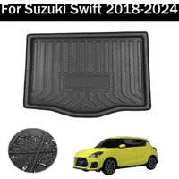 For Suzuki Swift 2018-2024 Door Sedan Rear Boot Cargo Liner Trunk Floor Mat Carpets Car Trunk Mat