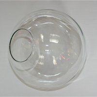 Abat-jour en verre transparent D13cm D15cm D20cm, couvercle de lampe globe pour lustre suspendu, pièces d'abat-jour, accessoire de lampe