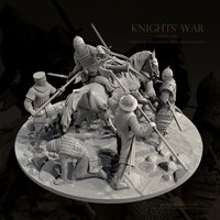 The height of man 25mm 50mm Resin Soldier model kits figure colorless and self-assembled (3D Printing ) TD-7788/3D