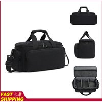 Water-resistant Shock-proof Camera Bag Travel Shoulder Bag Tool for Mirrorless Camera with Removable Dividers And Shoulder Strap