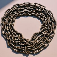 3 Meter Plastic Chain Barrier Premium Uv Resistant for Traffic Management Event Security Driveway Parking Lot Safety Barrier