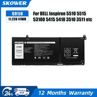 SKOWER G91J0 41Wh V6W33 54Wh Battery For Dell Inspiron 15 3511 3515 3520 13 5310 5320 5330 Latitude 3320 3420 Vostro 3510 5620