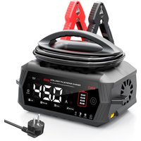 C45A car motorcycle battery charger 6V 10A12V45A24V13A lead-acid battery AGM intelligent repair