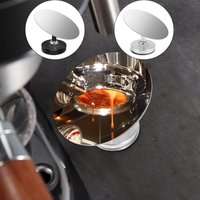 Coffee Extraction Mirror Magnetic Espresso Shot Mirror Stainless Steel Rotating For Bottomless Portafilter Barista Tools