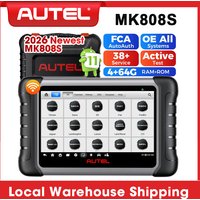 Autel MK808S Car Diagnostic Tool Automotive Code Reader OE All Systems Diagnostics Bidirectional OBD2 Scanner PK MX808S