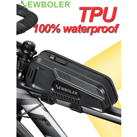 AliExpress NEWBOLER Bicycle Bag 1.8L Portable Frame Front Tube Bicycle Bag MTB Road Bicycle Bag Large Capacity Ultra Light Bicycle Bag