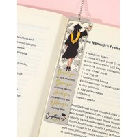 Class of 2026 Graduation Gifts Double Sided Metal Bookmark with Gift Box Stainless Steel Inspirational Gift for Her Daughter