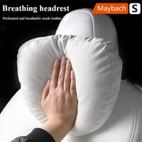 1Pcs Car Seat Headrest Neck Pillow for Tesla Model Y/X/3/S Head Lumbar Relief Support Soft Comfort Memory Cushion Protect Cover