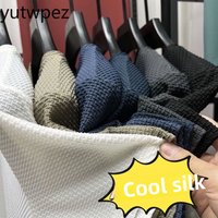 Outdoor Hiking Running Summer Ice Silk High-End T Shirts Cycling Camping Men's Breathable Fashion T-Shirt Brand Clothes 6XL
