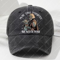 Adult Vintage Washed Hat Summer Casual Accessories Anime Star Wars Fashion Baseball Cap Women Men Cute Sunbonnet Birthday Gifts