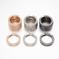 5Pcs Crystal Rhinestone Spring O Rings Round Openable Carabiner Snap Buckle DIY Pendant Bag Strap Elegant Keyring Keychain Hook