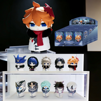 Hot Original Suplay Genshin Fatui Harbingers Blind Box MiHoYo Cute Figure Desktop Decor Model Surprise Box Birthday Gift Toy