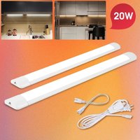 Lumières Led A85-220V sous-meuble lumières pour cuisine 10w 20w barre de Tube Led pour maison chambre placards cuisine placard lampes d'intérieur