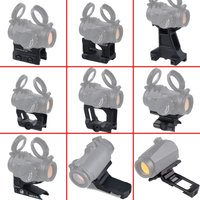 UNITY Tactical Fast Riser Mount DANIEL DEFENSE For Aimpoint T1 T2 Red Dot Sight Optics Bracket Mount Fit 20mm Picatinny Rail