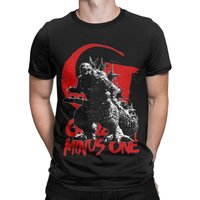 New Hot Selling Godzilla Pure Cotton Loose T-shirt Short Sleeved Round Neck Printed T-shirt Couple's Summer Short Sleeved Gift