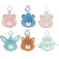 Care Bears 12cm Plush Coin Purse Lovely Character Doll Earphone Data Cable Storage Bag Adorable Pendant Holiday&Birthday Gift