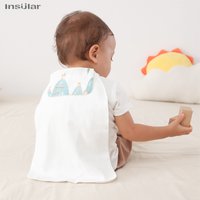 INSULAR Baby Bibs Infant Sweat-absorbent Towels Kids Cotton Gauze Kindergarten Soft Pad Back Towel All Models For Boys And Girls