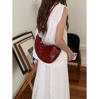 CGCBAG Korean Fashion Small Crossbody Bag Simple Solid Women's Shoulder Bag Casual Commuting Designer Luxury Female Handbags