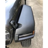 Front 2PCS ABS High Wheel Eyebrow Fender Flare For Jeep Wrangler JL JT 2018+ JL1152-2