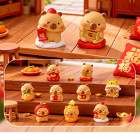 Cute Capybara blind box accessories, trendy toys, blind boxes, blind bags, keychains, desktop birthday gifts