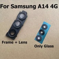 Repair Replace For Samsung Galaxy A14 4G Back Camera Glass Lens Cover With Frame Holder Replacement Part A145