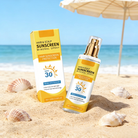 Spf 30 Sunscreen for Hair Uva/Uvb Anti Sun Protection Prevent Hair Color Fading Sunblock Organic Ginger Scalp Sunscreen Spray