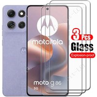 1-3PCS Tempered Glass For Motorola Moto G86 6.67" Protective ON MotorolaMotoG86 MotoG86 Screen Protector Cover Film