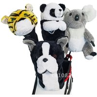 Cartoon Animal Golfing Club Cover Plush Accessories Golfing Golfing Club Golfing Cover Driver Headcover