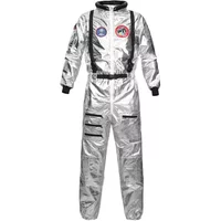 Astronaut Costume Spacesuit Silver Spaceman Men Women Space Suit Halloween Christmas Performance Spacesuit Costume Party Gift