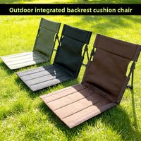 Folding Recliner Fishing Chair Outdoor Folding Beach Garden Recliner Portable Folding Chair Floor Mat Lawn Chair