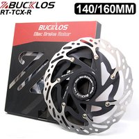 BUCKLOS Centerlock Rotor 160mm 140mm Bike Brake Discs Road MTB Hydraulic Disc Brake Disk Rotor Bicycle Heat-resistant Cycle Disc