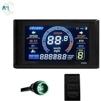 AliExpress NONE A40Z-Electric Bike Display 24V-72V Waterproof LCD Display S966 Electric Bike Controller Panel Dashboard,Waterproof Connector Dur