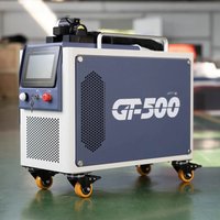 New Appearance Upgrade 500W Air Cooling Pulsed Fiber Laser Cleaning Machine Versatile for Texturing & Polishing & Wood