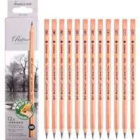 12Pcs Professional 2H HB 2B 3B 4B 6B 8B 12B 14B Detail Sketch Pencils Paint Stationery School Supplies Art Draw Charcoal Pencils