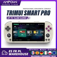 TRIMUI SMART PRO Przenośna Konsola do Gier Retro 4.96" IPS Ekran Linux Allwinner A133P 1GB RAM 8GB eMMC 5000mAh WiFi 26 Emulatory RGB Joystick Wibracje Type-C HD MP4 Odtwarzacz Wideo Ebook Przenośny