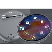 Dynamic Electronic Badge Anime Merchandise Digital Display Badge For Game Peripherals Excellent Birthday Gifts