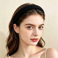 2pcs/set Colorful Spong Linen Hairband For Women Girls Fashion Hair Accessories Headband Hair Hoops Headwear Sweet Hair Ornament