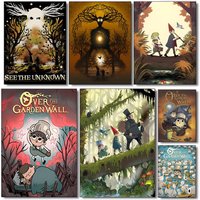 The Art Of Over The Garden Wall Poster Premium Plain Wall Prints Teen Room Dorm Home Decor Art Poster Gifts
