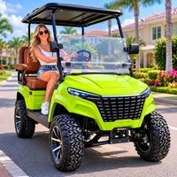 2026 New Design 4 Passenger Custom Electric Golf Cart Lifted Off Road Golf Car For Resort And Community