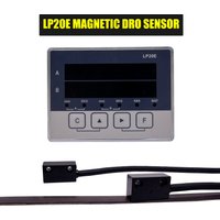 LP20E 2 Axis Digital Display DRO Magnetic Sensor Tape Displacement Readout Scale Position Transducers Encoder Woodworking