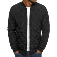 Veste d'hiver pour hommes, nouvelle Version épaisse, couleur unie, col de Baseball